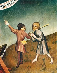 Adorazione dei Magi, (dettaglio)
